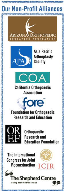 Nonprofit Alliances - Joint Implant Surgery-Research Foundation